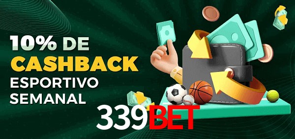 10% de bônus de cashback na 339bet